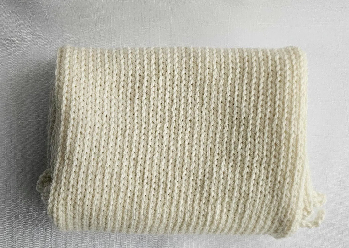 Undyed Merino Wool Sock Blank: 8 Ply Single Panel for Dyeing